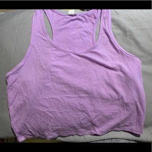 Lavender Crop Top